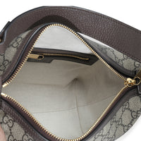 Gucci Beige Ebony GG Supreme Monogram Canvas Super Mini Ophidia Shoulder Bag Handbag av
