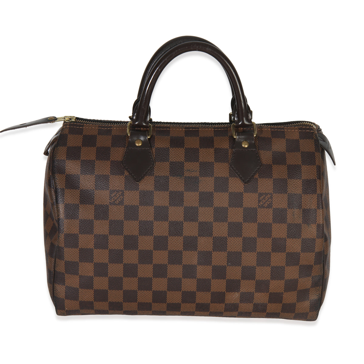 Louis Vuitton Damier Ebene Canvas Speedy 30 Handbag id