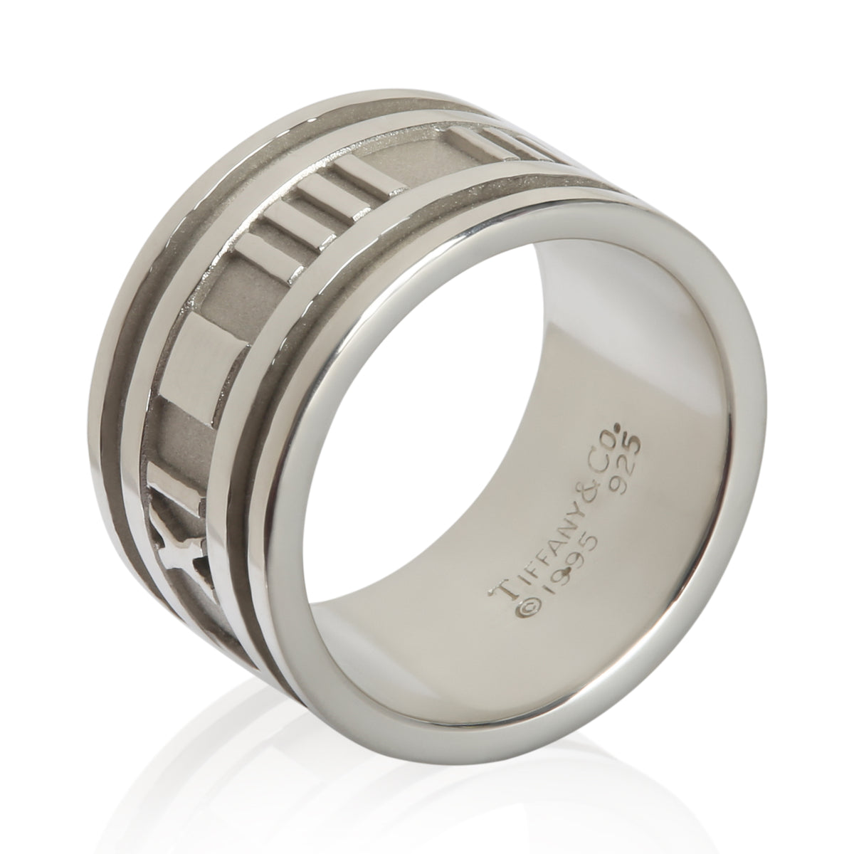 Tiffany & Co. Sterling Silver  Atlas Ring bv