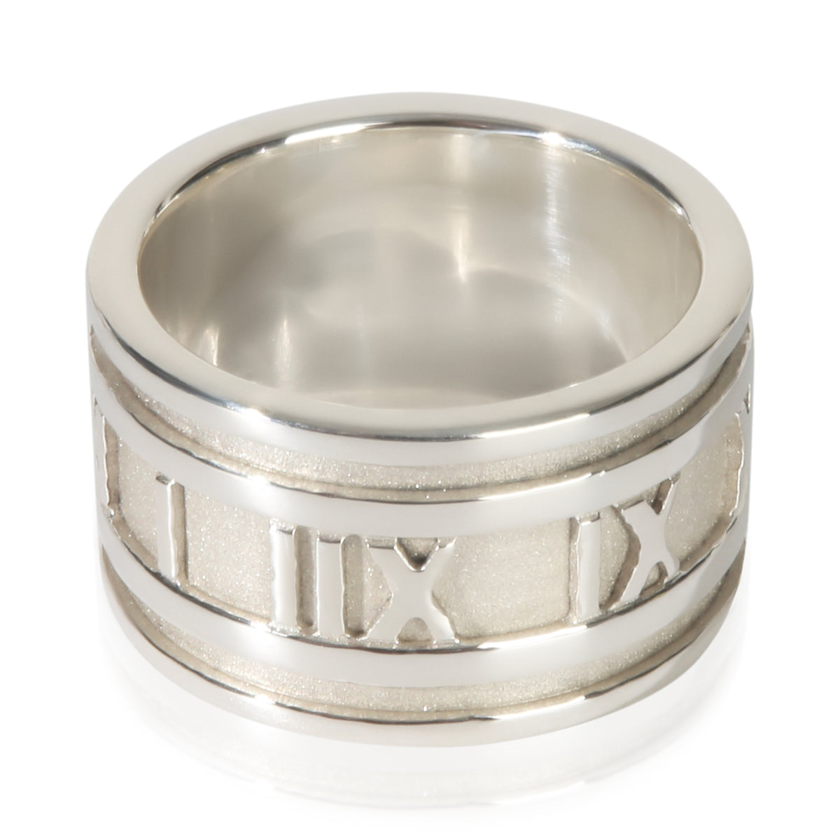 Tiffany & Co. Sterling Silver  Atlas Ring pv