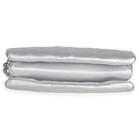 Louis Vuitton Silver Metallic Monogram Embossed Lambskin Coussin PM Handbag stamp