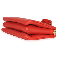 Louis Vuitton Red Monogram Embossed Lambskin Coussin PM Handbag av