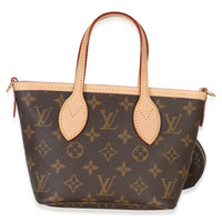Louis Vuitton Beige Monogram Canvas Neverfull BB Handbag bv