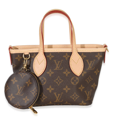 Louis Vuitton Beige Monogram Canvas Neverfull BB Handbag fv