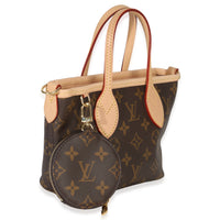 Louis Vuitton Beige Monogram Canvas Neverfull BB Handbag pv
