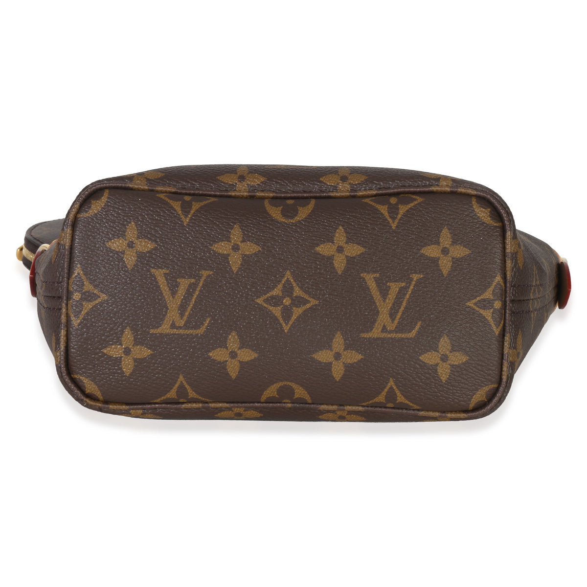 Louis Vuitton Beige Monogram Canvas Neverfull BB Handbag stamp