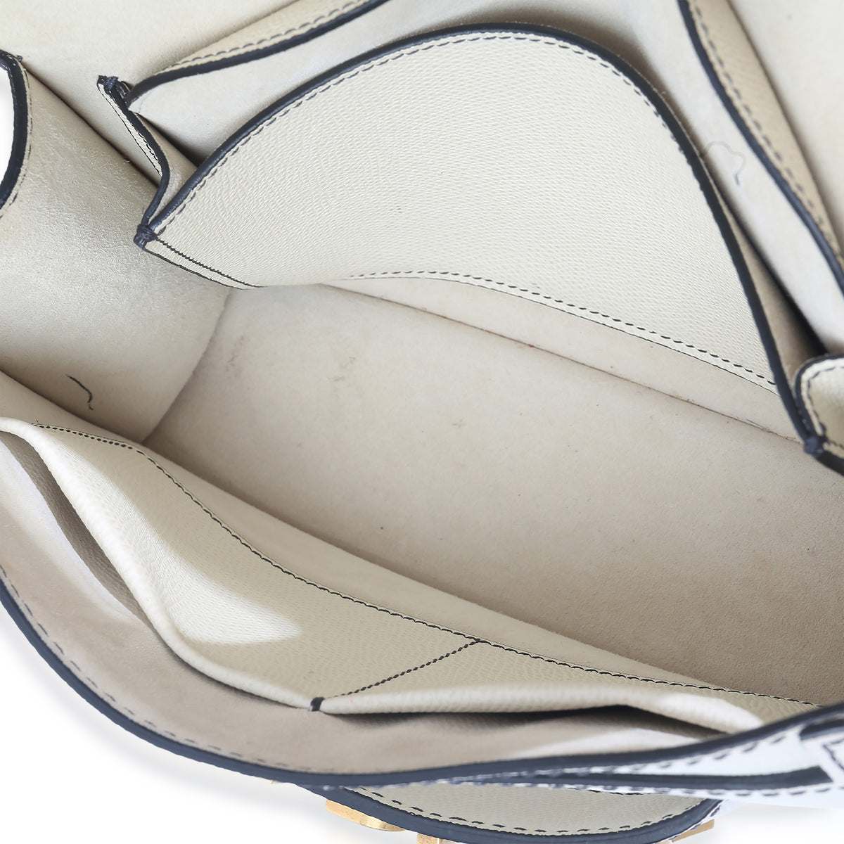 Christian Dior Off White Grained Calfskin J'Adior Chain Flap Bag Handbag ad1
