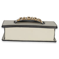 Christian Dior Off White Grained Calfskin J'Adior Chain Flap Bag Handbag stamp