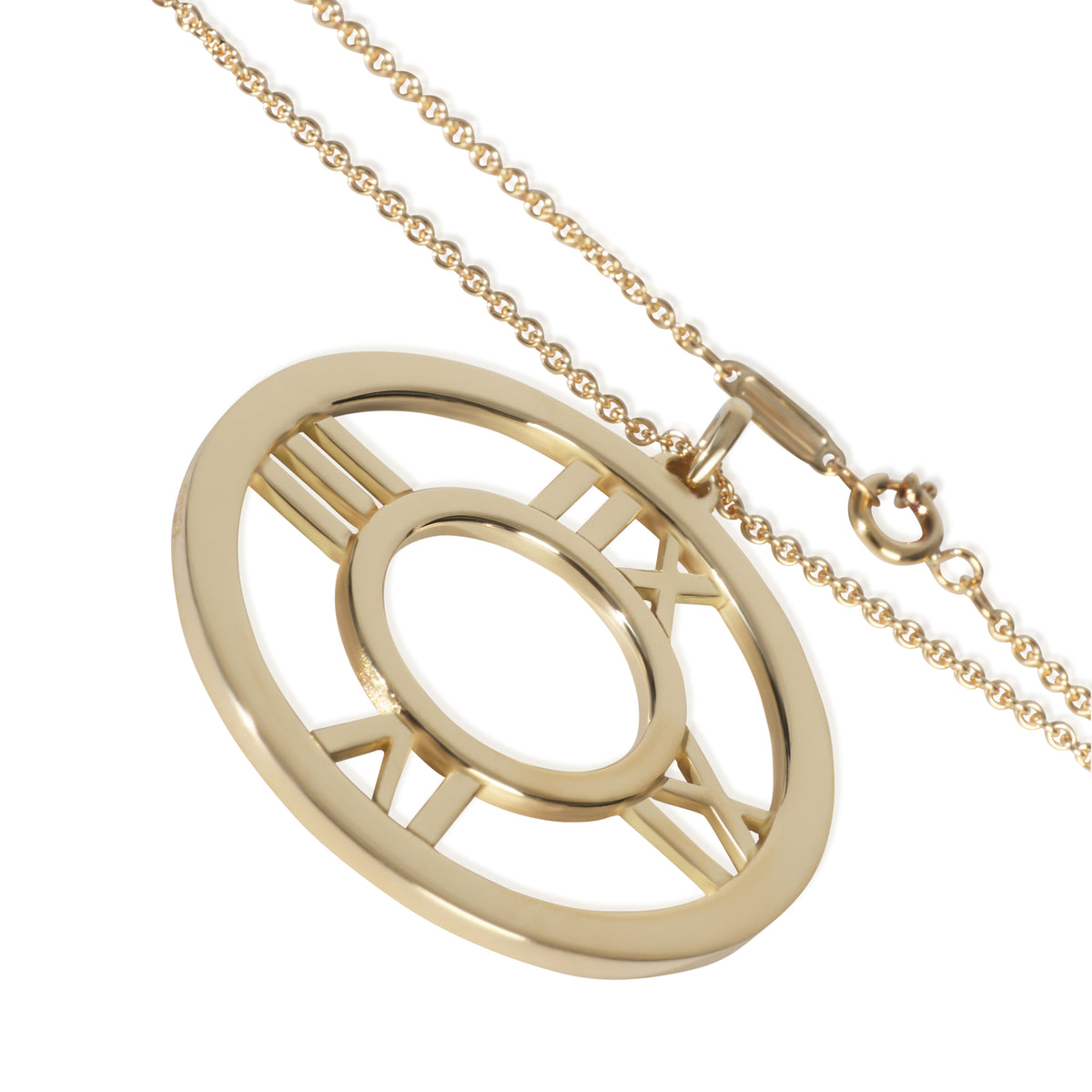 Tiffany & Co. Yellow Gold  Atlas Pendant sv