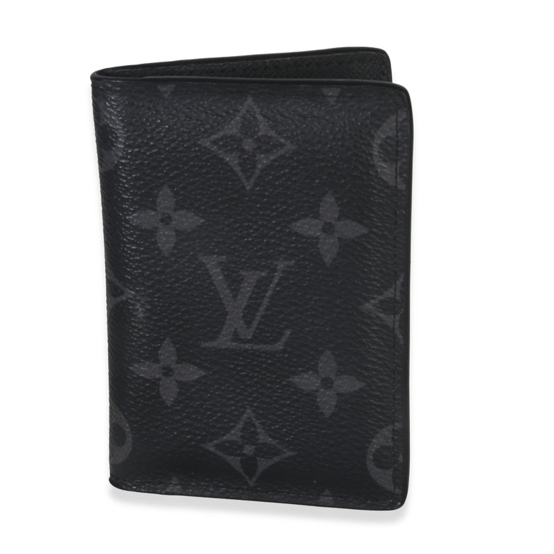 Louis Vuitton Monogram Eclipse Canvas Pocket Organizer Handbag id