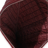 Chanel Red Quilted Caviar Large Classic O Case Handbag av