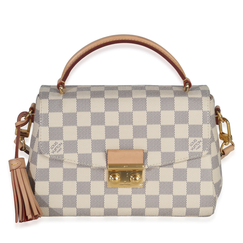 Louis Vuitton Damier Azur Canvas Croisette Handbag id