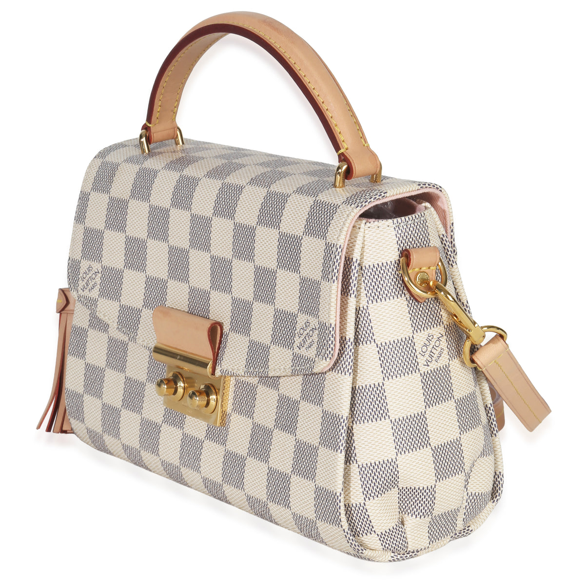 Louis Vuitton Damier Azur Canvas Croisette Handbag sv