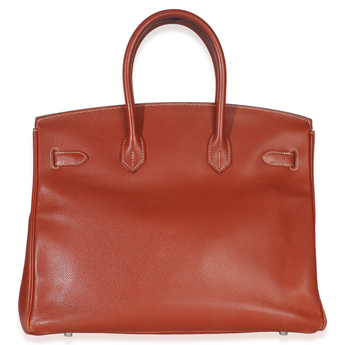 Hermès Brique Poitron Candy Epsom Birkin 35 PHW Handbag bv