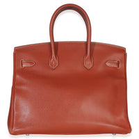 Hermès Brique Poitron Candy Epsom Birkin 35 PHW Handbag bv