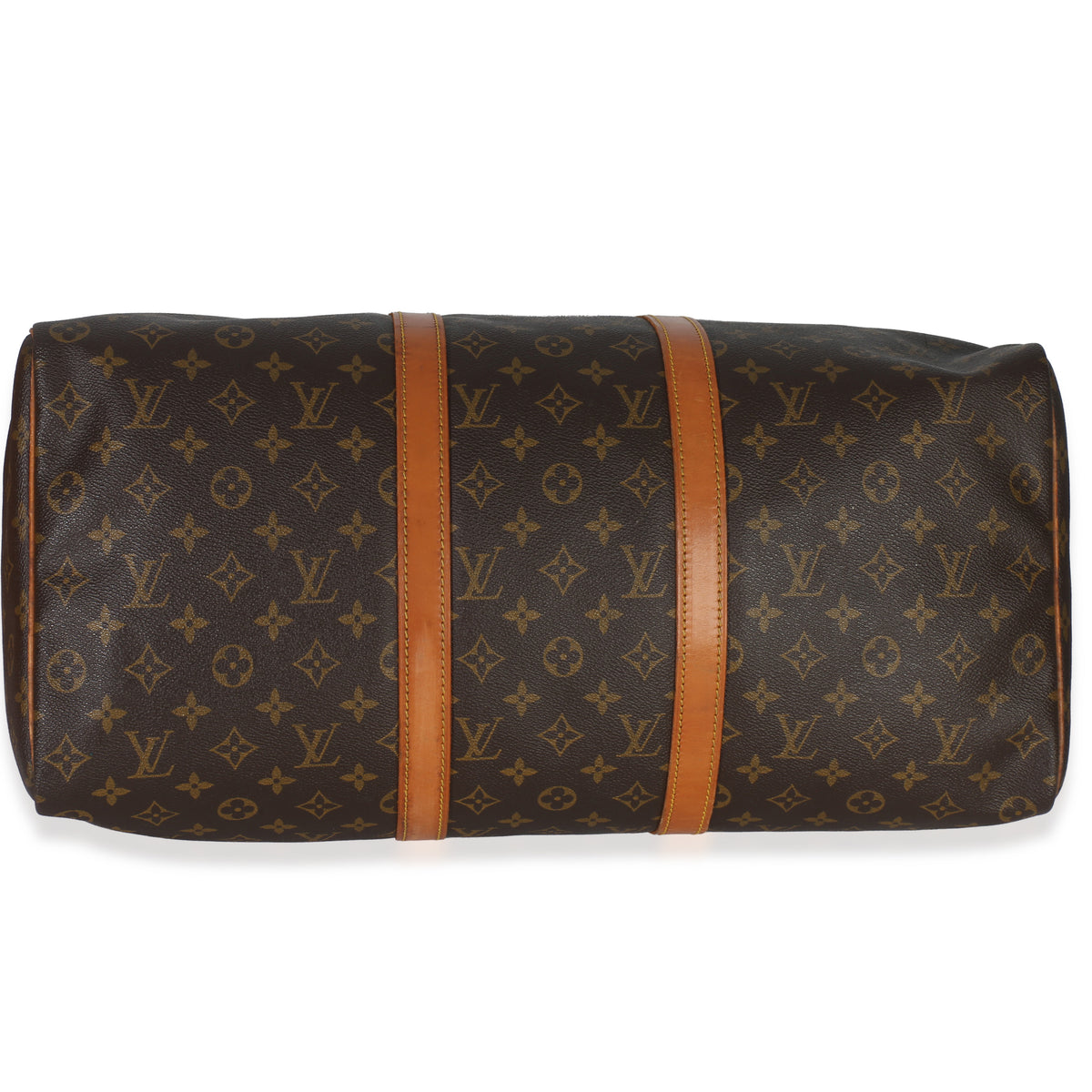 Louis Vuitton Monogram Canvas Keepall Bandouliere 50 Handbag stamp