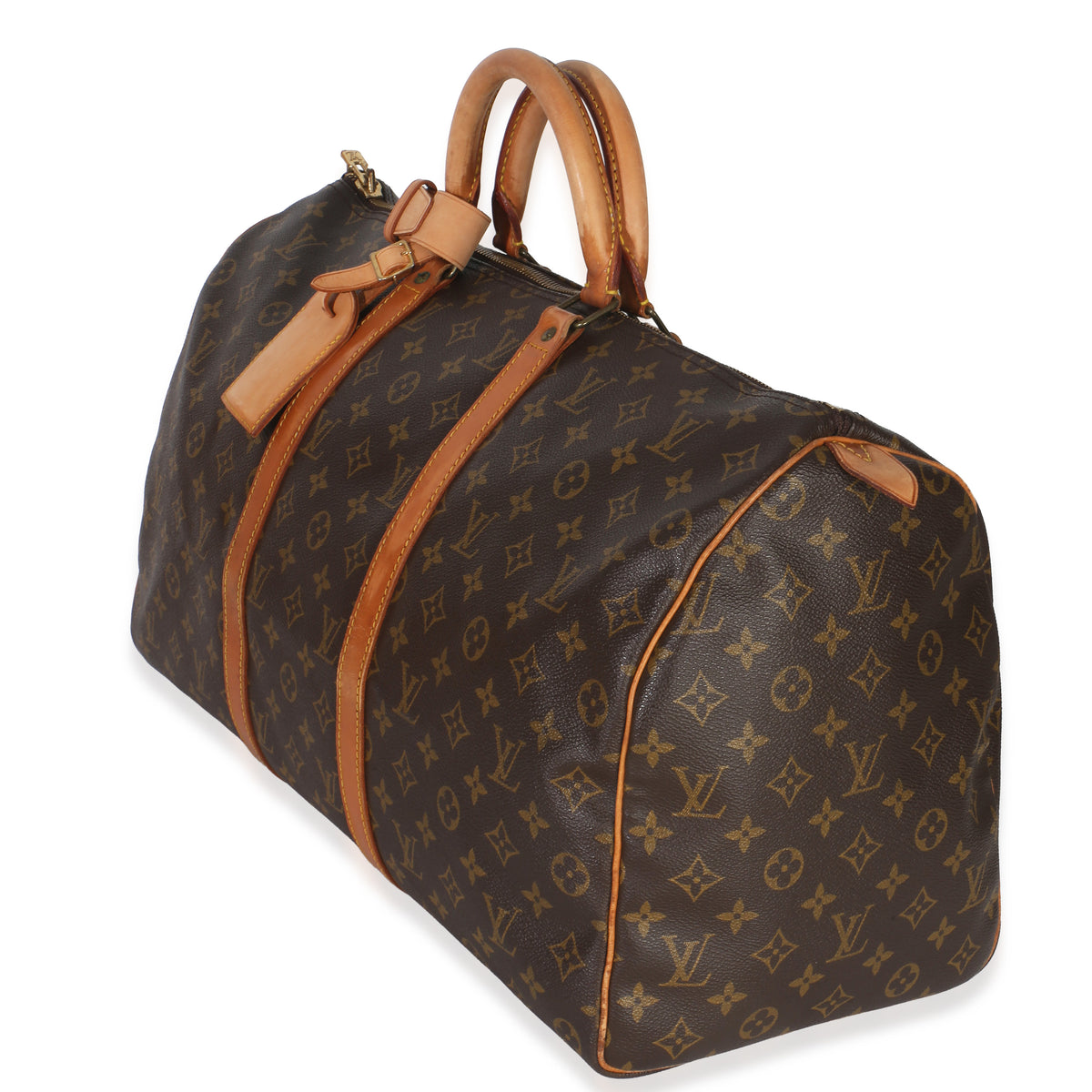 Louis Vuitton Monogram Canvas Keepall Bandouliere 50 Handbag sv
