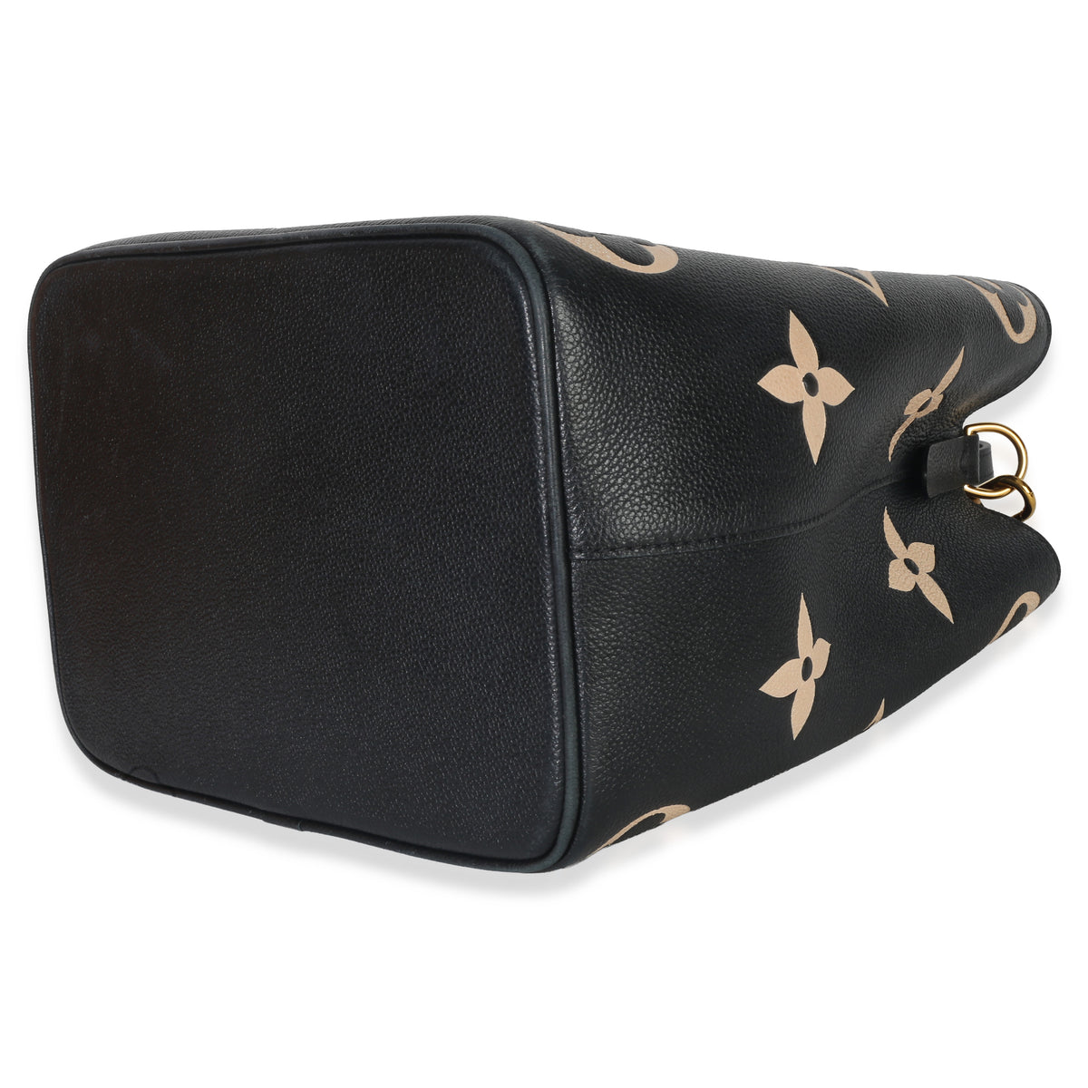 Louis Vuitton Black Beige Giant Monogram Empreinte NeoNoe MM Handbag box