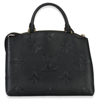 Louis Vuitton Black Monogram Empreinte Giant Grand Palais Handbag bv