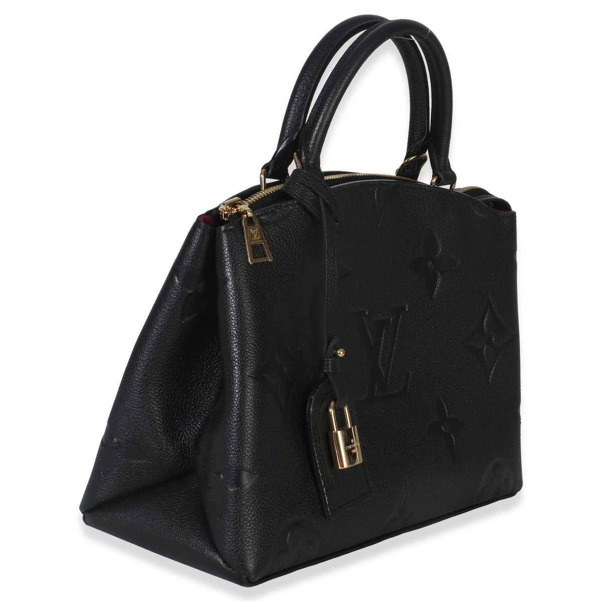 Louis Vuitton Black Monogram Empreinte Giant Grand Palais Handbag pv