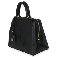Louis Vuitton Black Monogram Empreinte Giant Grand Palais Handbag sv