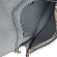 Christian Dior Blue Grained Calfskin 30 Montaigne 2 in 1 Pouch Handbag ad1