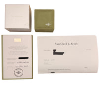 Van Cleef & Arpels Yellow Gold  Small Model Perlee Ring box
