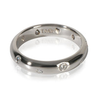 Tiffany & Co. Platinum Diamond Etoile Band fv