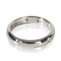 Tiffany & Co. Platinum Diamond Etoile Band sv