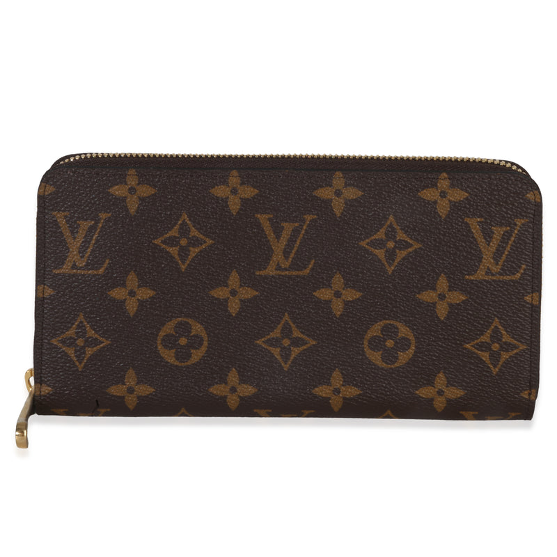 Louis Vuitton Monogram Canvas Zippy Wallet Handbag id