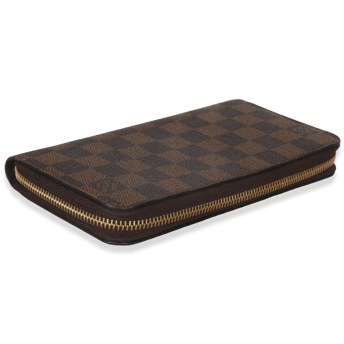 Louis Vuitton Damier Ebene Canvas Zippy Wallet Wallet box
