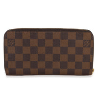 Louis Vuitton Damier Ebene Canvas Zippy Wallet Wallet bv