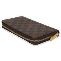 Louis Vuitton Damier Ebene Canvas Zippy Wallet Wallet stamp