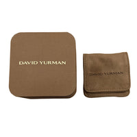 David Yurman Sterling Silver  Oval Link Necklace box