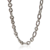 John Hardy Sterling Silver  Kali Twisted Link Necklace fv