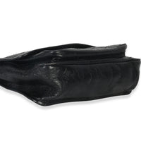 Saint Laurent Black Crinkled Calfskin Matelasse Medium Niki Chain Satchel Handbag box