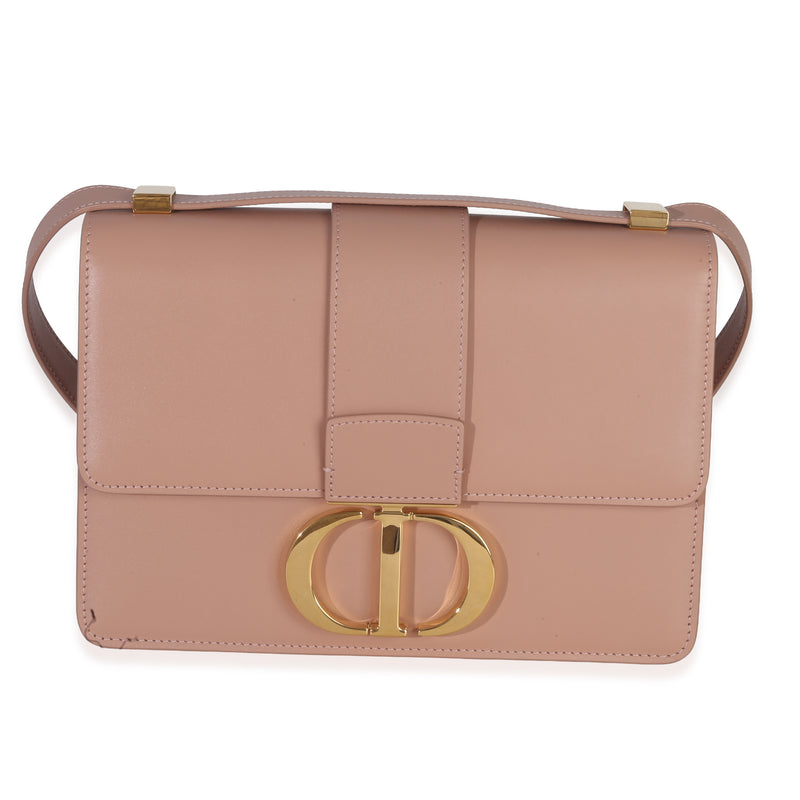 Christian Dior Beige Smooth Box Calfskin 30 Montaigne Flap Bag Handbag id
