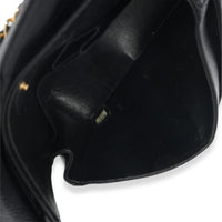 Chanel Vintage 24k Black Quilted Caviar Small Classic Double Flap Bag Handbag ad1
