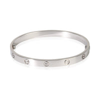 Cartier White Gold  Love Bracelet pv