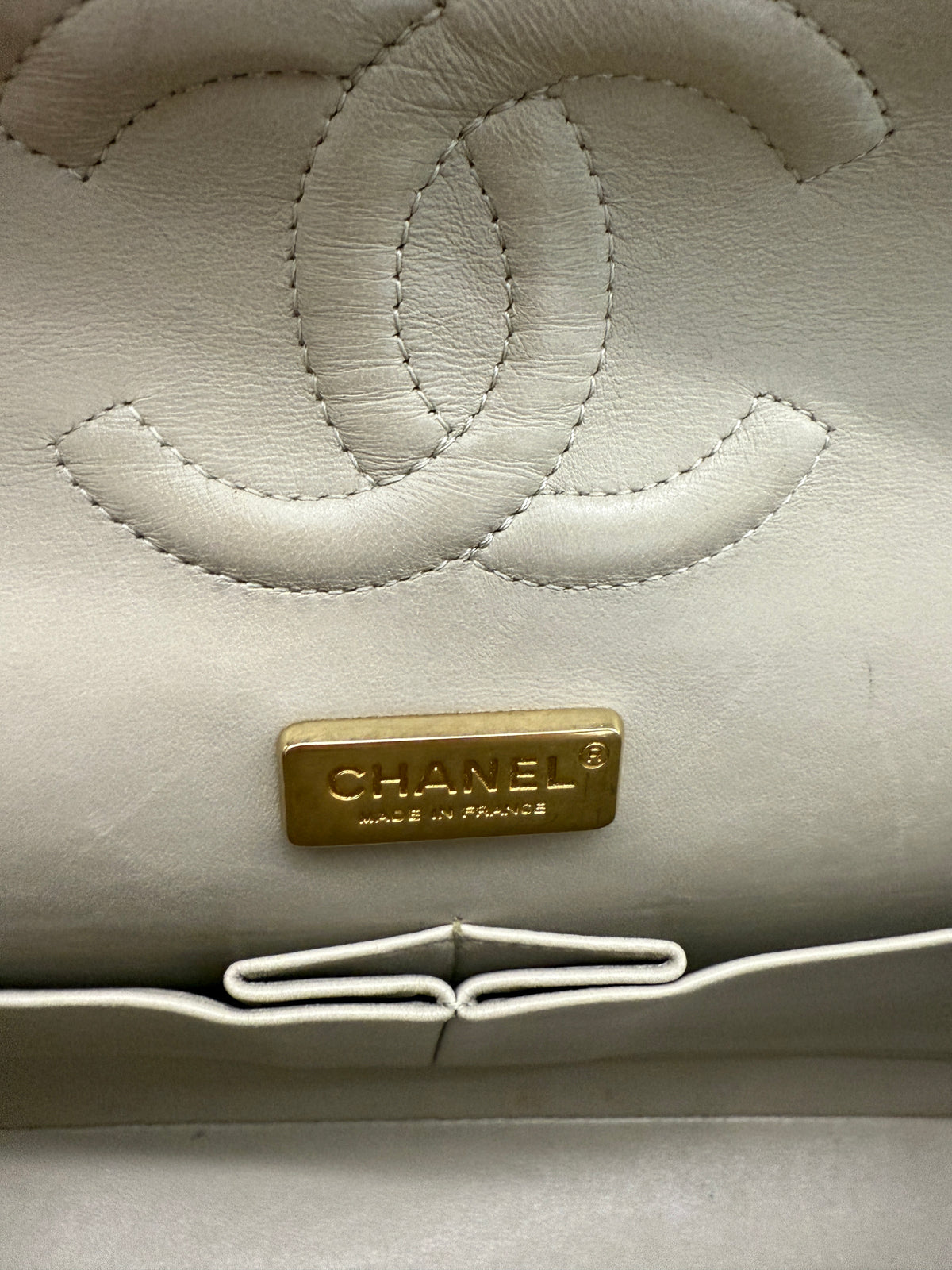 Chanel Multicolor Newspaper Print Lambskin Medium Double Flap Bag Handbag ad3