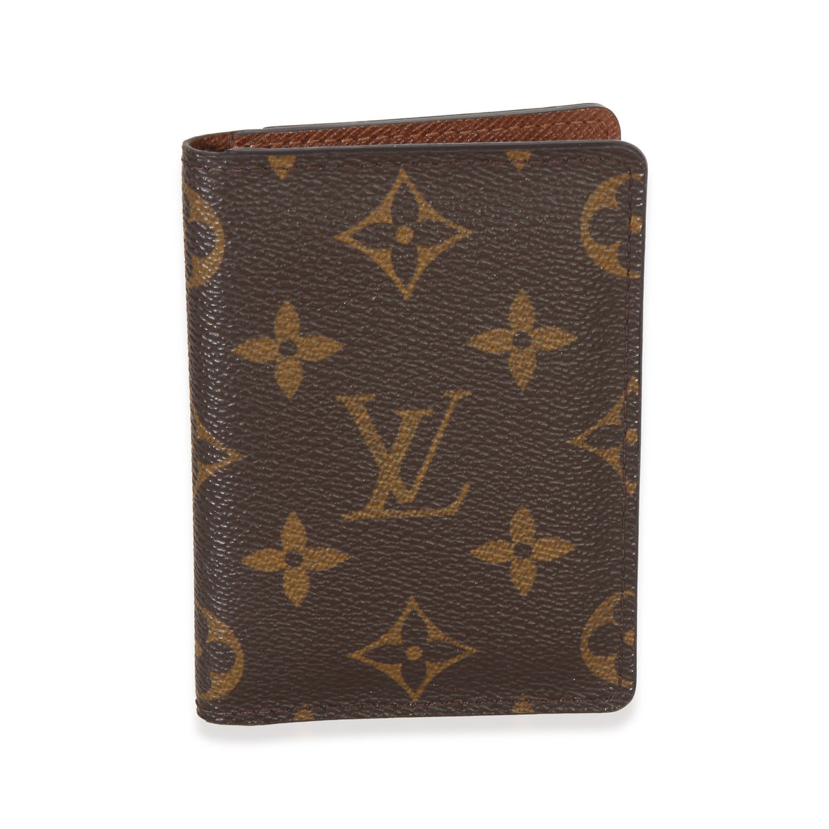 Louis Vuitton Monogram Canvas Porte Cartes Pass Vertical Card Holder Wallet id