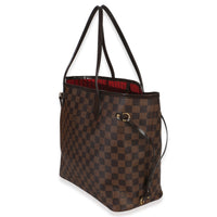 Louis Vuitton Damier Ebene Canvas Neverfull MM Handbag sv