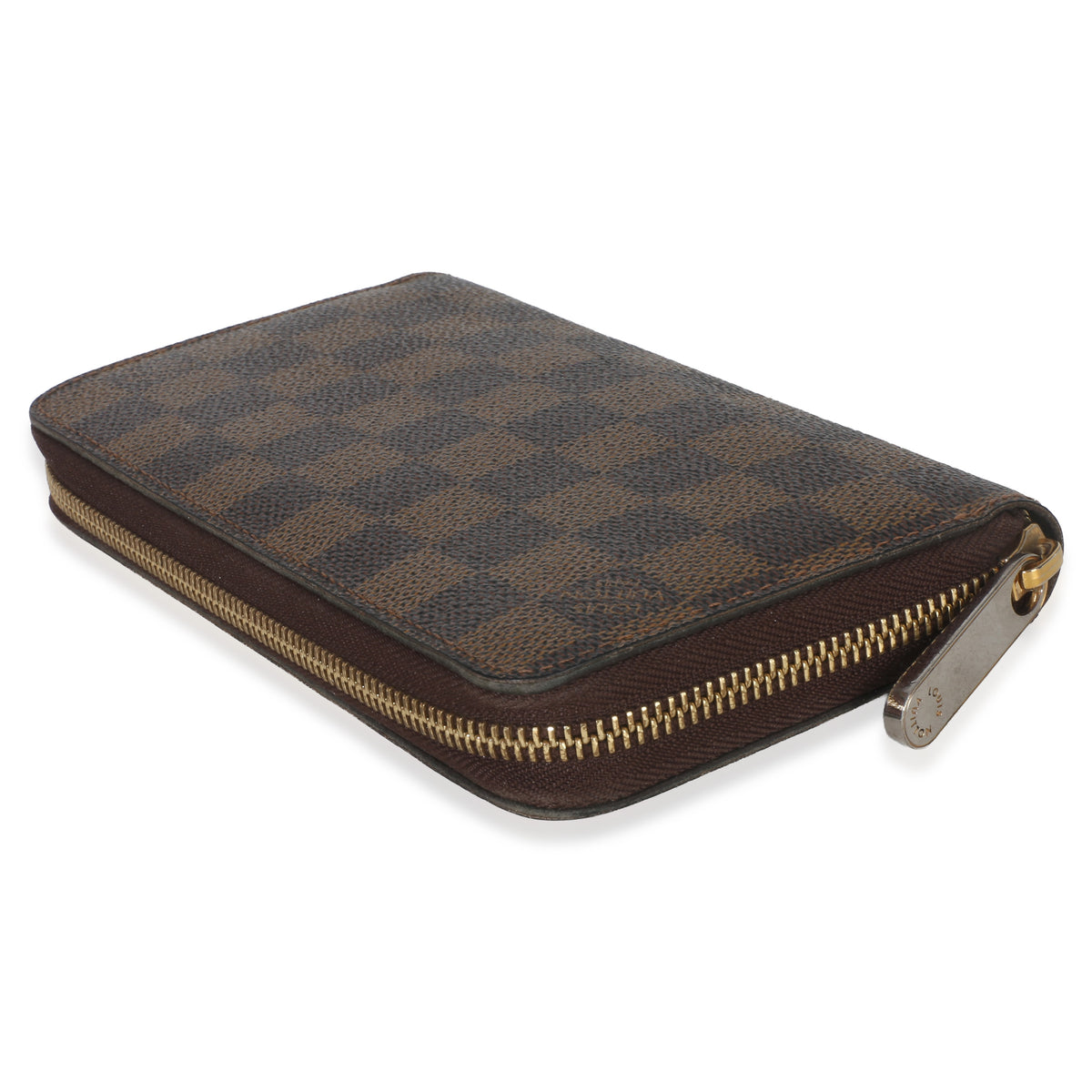 Louis Vuitton Damier Ebene Canvas Zippy Wallet Wallet box