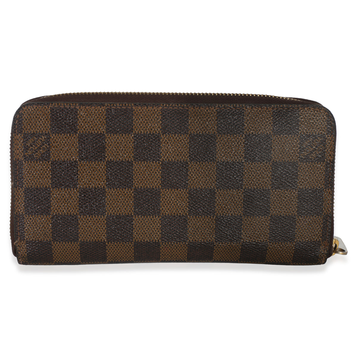 Louis Vuitton Damier Ebene Canvas Zippy Wallet Wallet bv