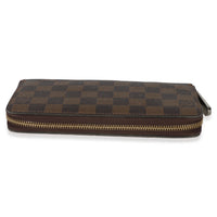 Louis Vuitton Damier Ebene Canvas Zippy Wallet Wallet stamp