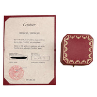 Cartier White Gold Diamond Vintage Diamond Nouvelle Vague Ring box