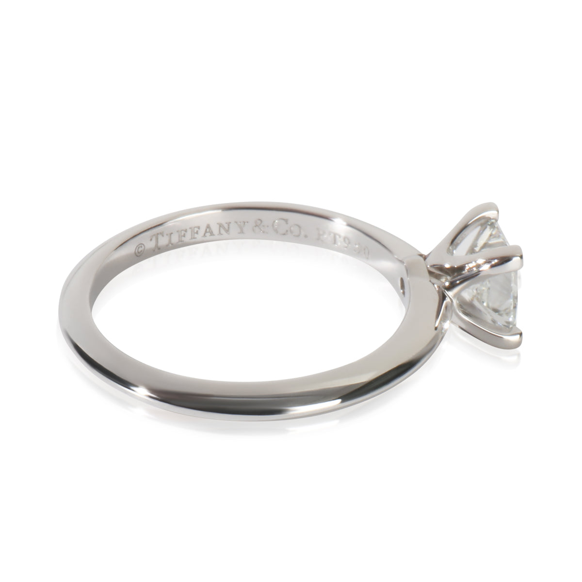 Tiffany & Co. 0.55 ct Princess Diamond Engagement Ring sv