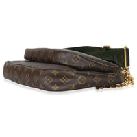 Louis Vuitton Kaki Monogram Canvas Multi Pochette Accessoires Handbag box