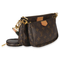 Louis Vuitton Kaki Monogram Canvas Multi Pochette Accessoires Handbag pv