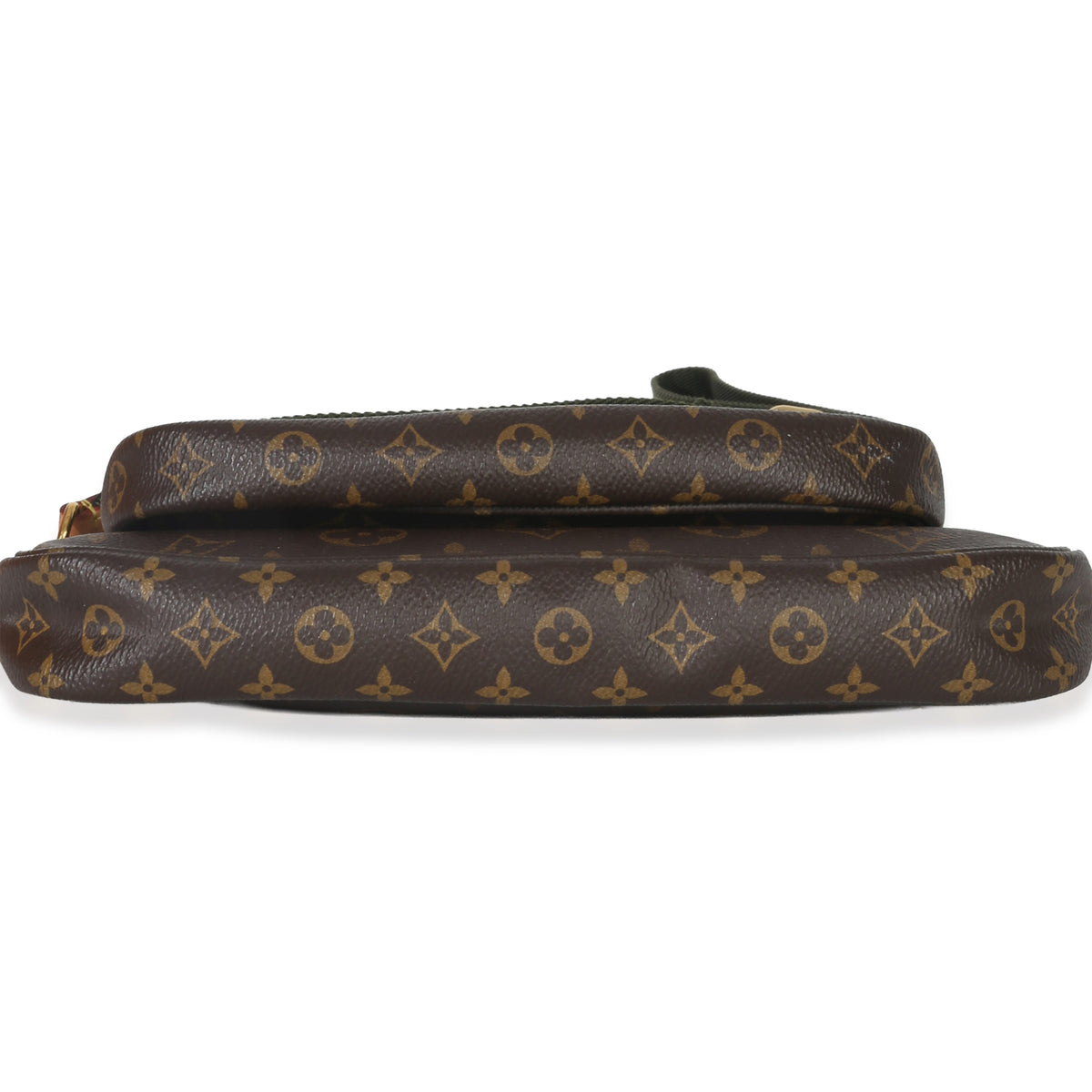 Louis Vuitton Kaki Monogram Canvas Multi Pochette Accessoires Handbag stamp